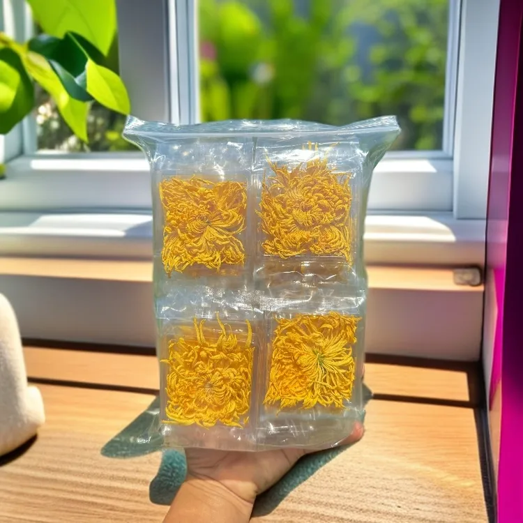正宗黄山金丝皇菊高山茶夏日养生茶一朵一杯搭配枸杞泡水喝