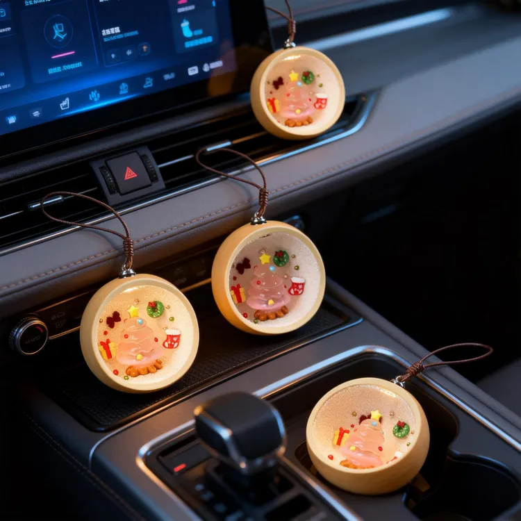 圣诞节创意发光圣诞树老人挂件小夜灯装饰品节日摆件礼品