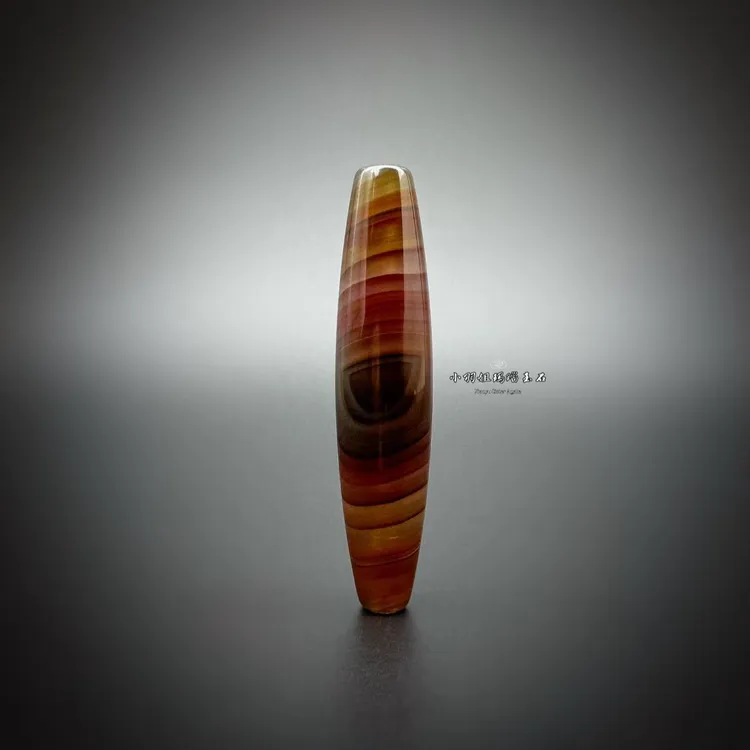 缠丝玛瑙满线笑口常开眼 尺寸 53.8*12