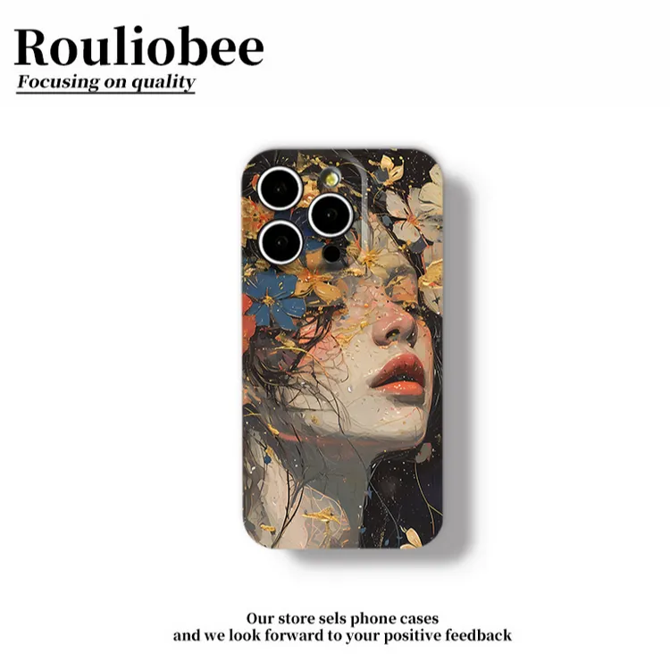 繁花似锦适用苹果16promax手机壳iPhone15华为vivo小米14oppo菲林