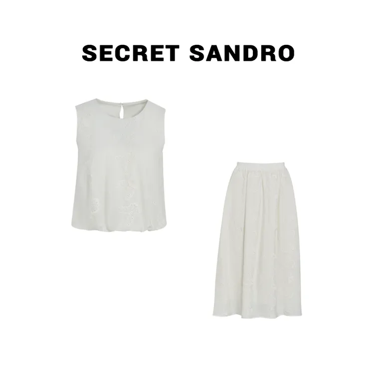 【小奶芙】【Secret Sandro】鸥小柒 套装 E55213188Q