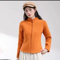 【显瘦神衣】【正品双拉链】黄金双拉链鱼骨小蛮腰修身外套