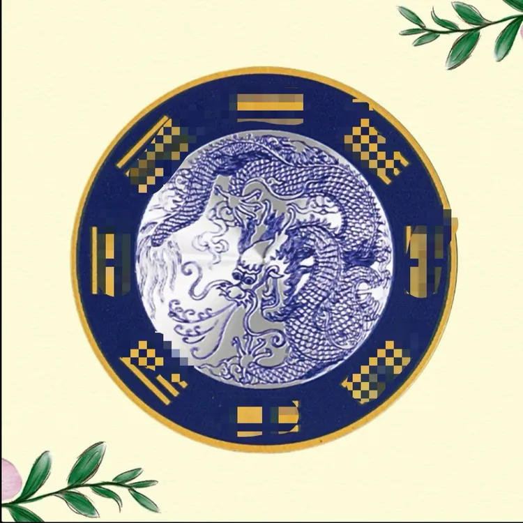 【先生推荐】正品青龙图贴纸槽靠窗水龙头上使用直径8厘米一贴即可