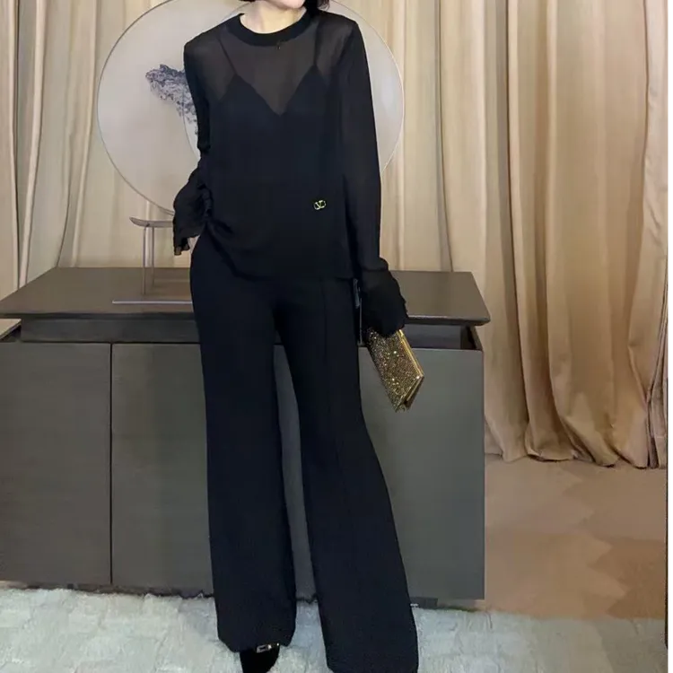 TANTAN 显瘦百搭收腰气质直筒裤HR 2465