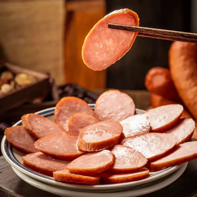 蒜香红肠卤味解馋休闲小吃下酒菜开袋即食