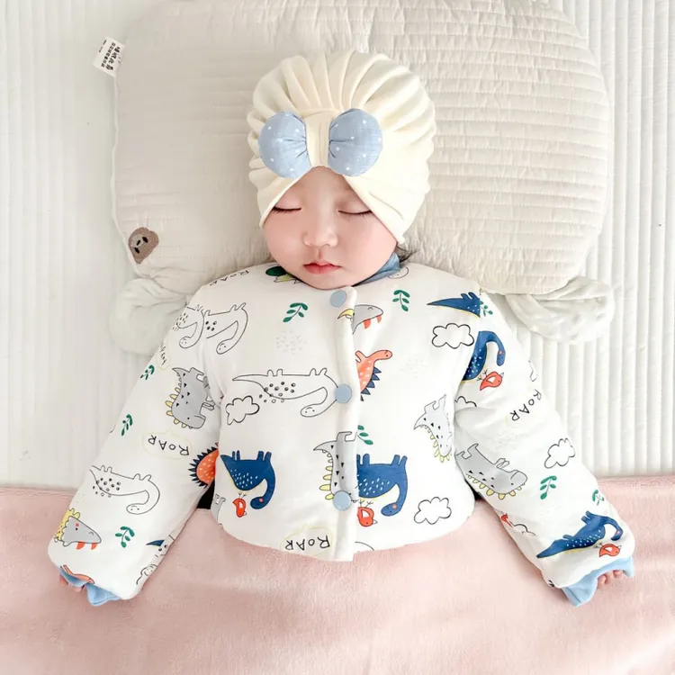 秋冬加厚透气护肩睡觉婴儿宝宝护肩膀防冻防寒保暖坎肩可洗保暖衣