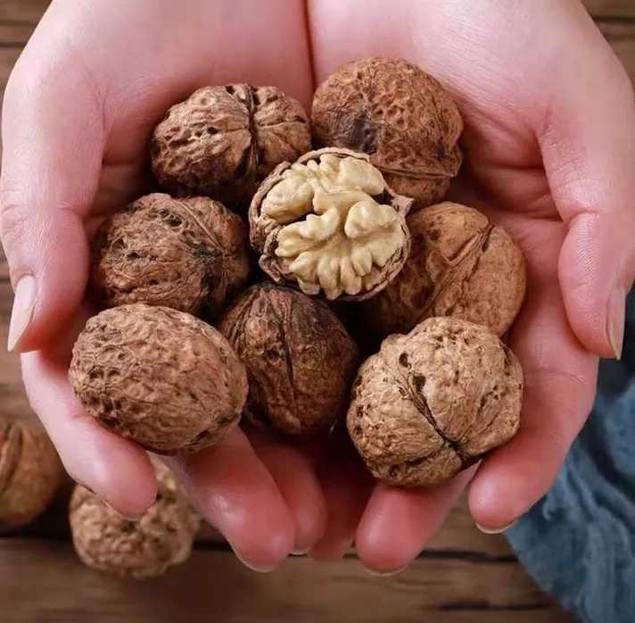 云南新货野生老树核桃纸皮薄皮孕妇核桃薄壳干核桃无漂白 无水洗