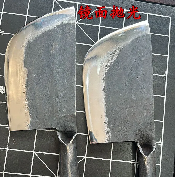弹簧钢手工锻打砍骨刀屠夫商用杀猪刀斩大骨剁大骨重型砍牛骨头刀