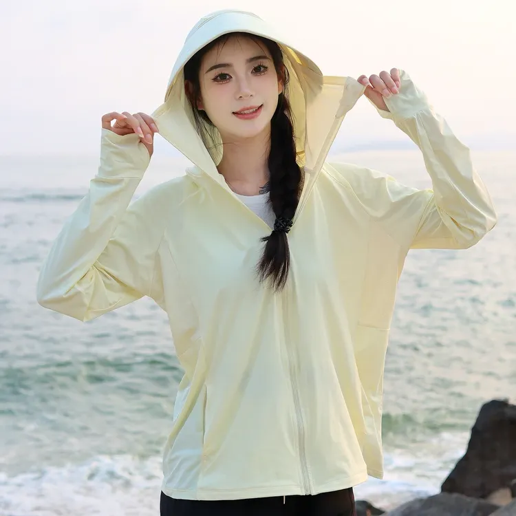 冰感防晒衣南雀同一个发货夏户外防紫外线白色防晒服女防紫外线