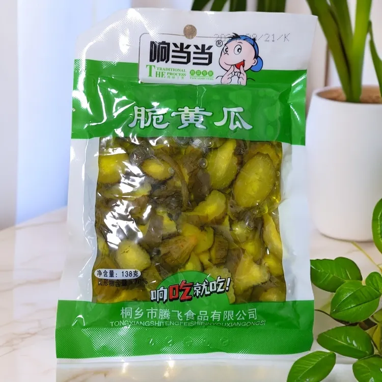 25年9月货响当当脆黄瓜138克*5包装10包装酱瓜