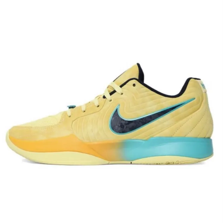 NIKE/耐克【大码专享】JA2男子新品低帮黄色莫兰特篮球鞋 FD7327700