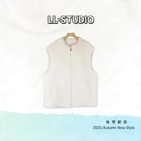 妙兮·LL冬季新款时尚韩系百分百羊毛百搭无袖马甲外套*20252636
