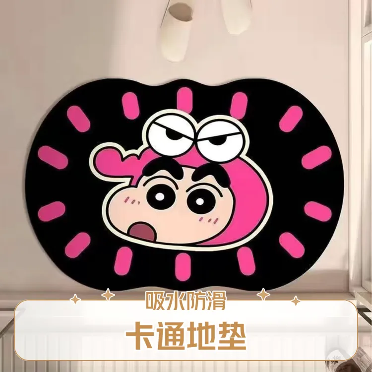家用硅藻泥入户门地垫卫生间厕所浴室吸水垫速干吸水防滑垫脚垫
