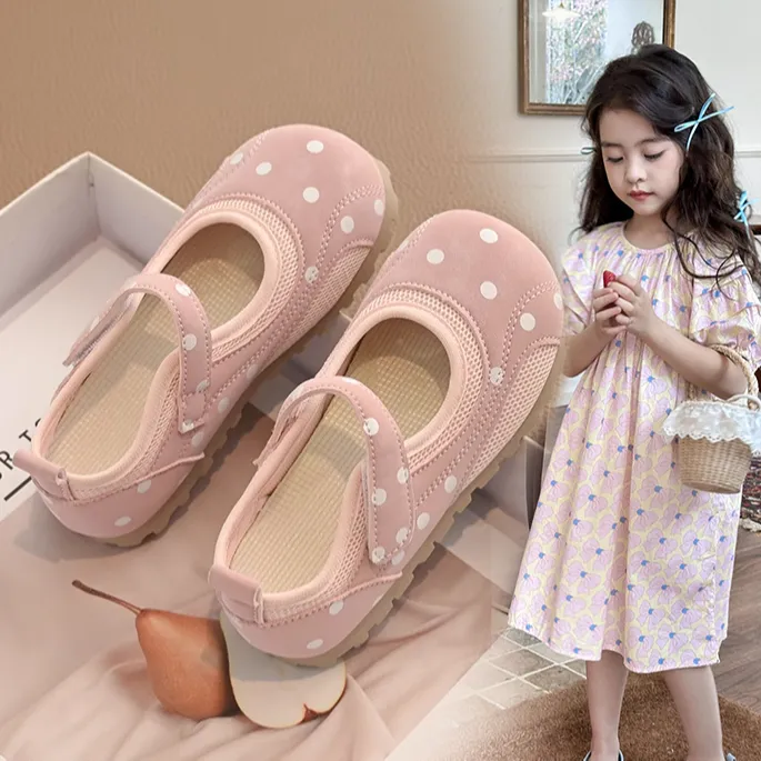 女童公主鞋2025春夏季新款儿童玛丽珍软底小皮鞋韩版小女孩豆豆鞋