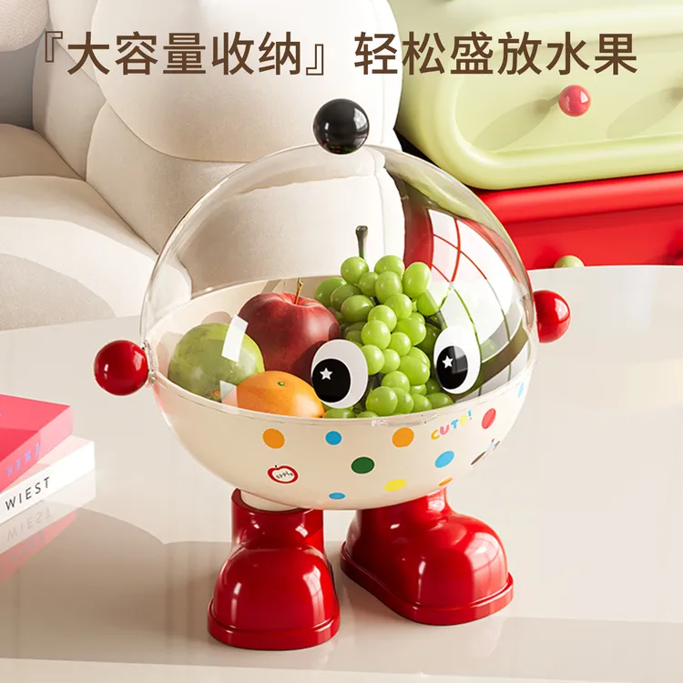 水果盘新款家用客厅茶几果盘精致高档洗菜盆创意大容量零食干果盘