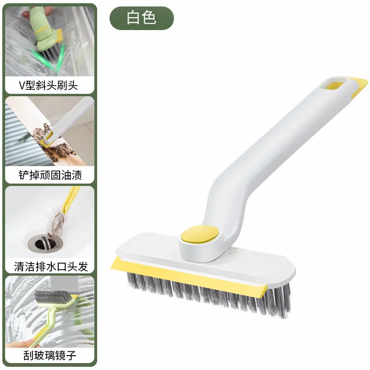 缝隙清洁刷多功能浴室合金缝隙刷家用多功能细缝卫生间厨房窗缝夹