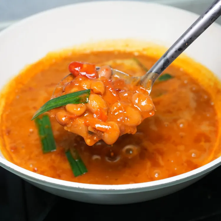 贵州特产 泡椒豆米火锅底料酱 速食小火锅