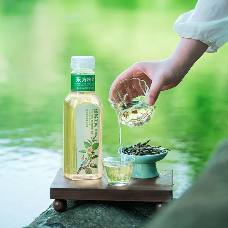 农夫山泉东方树叶陈皮白茶500ml*5瓶无糖茶饮料0糖夏日必备饮料