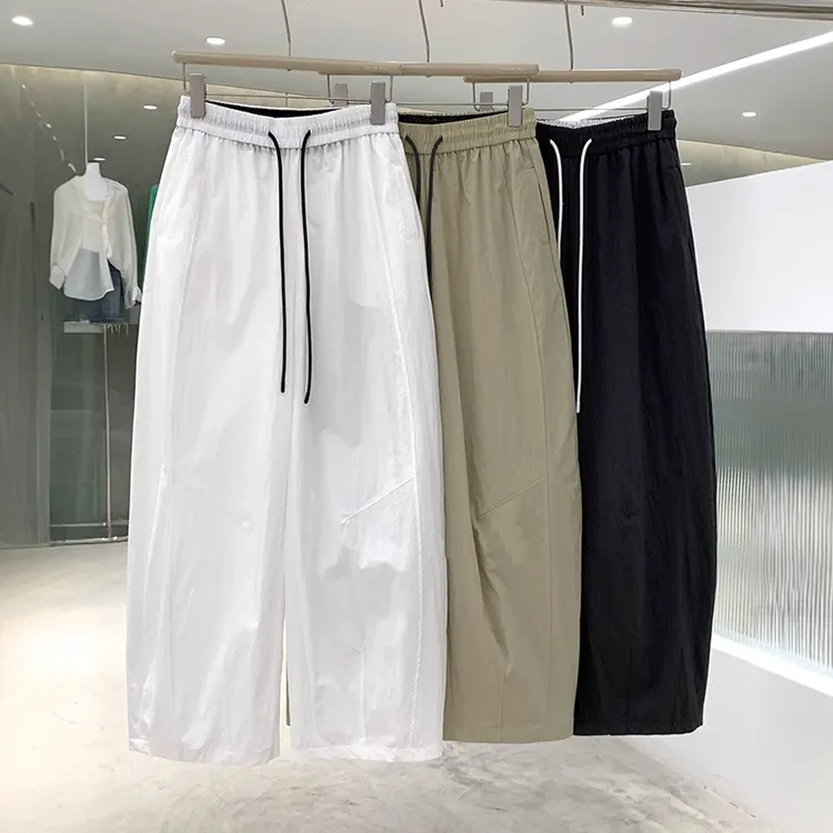 大东门松弛感宽松显瘦气球裤慵懒风百搭春夏新款女装速干休闲裤潮