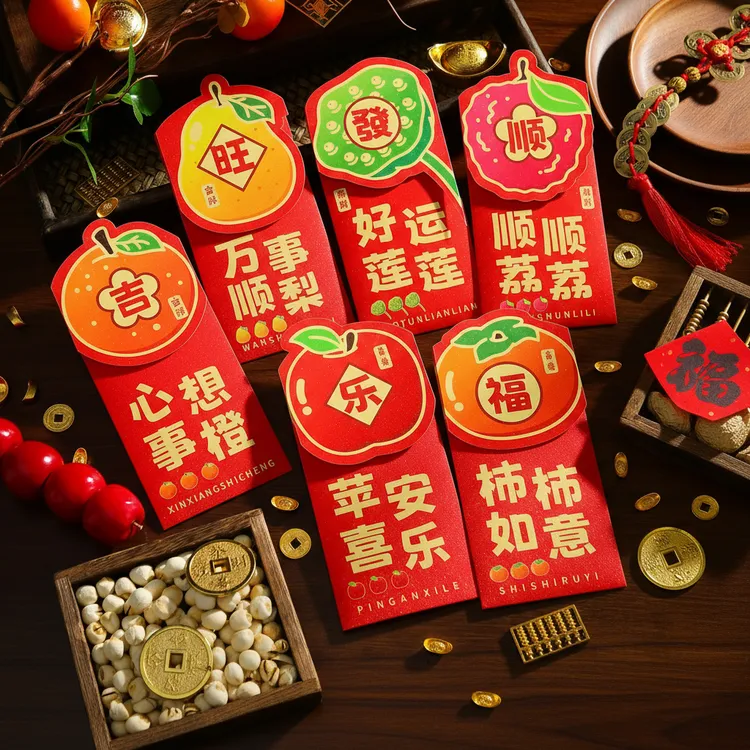 映菲寻2026新款马年过新年创意立体3D红包袋春节利是封压岁钱包