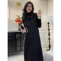 【精致主义】裙长110cm新款法式赫本风裙显瘦小香风背心连衣裙LY