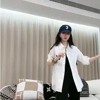 ananstudio蝴蝶衬衫上衣