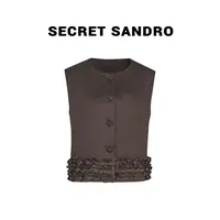 【三明治】【多娜&Secret Sandro粉丝专享】马夹  G55226073N
