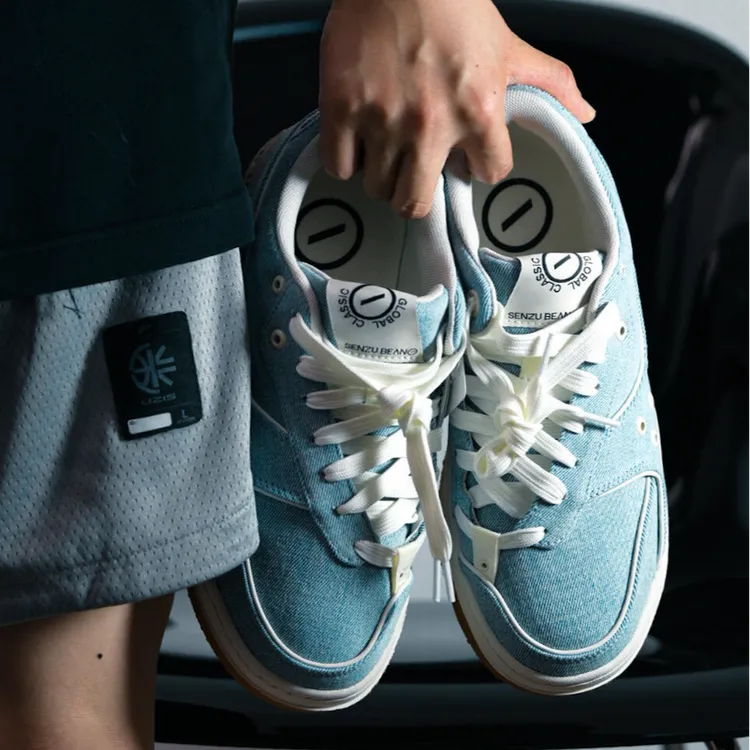 SENZU BEAN仙豆二代板鞋夏季曹芳休闲鞋百搭厚底帆布鞋舒适潮流新