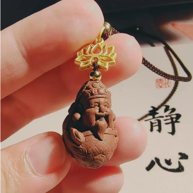 古法合香财神挂坠送礼