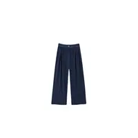 YUNAQIU 高腰直筒时尚百搭女士休闲裤-9103