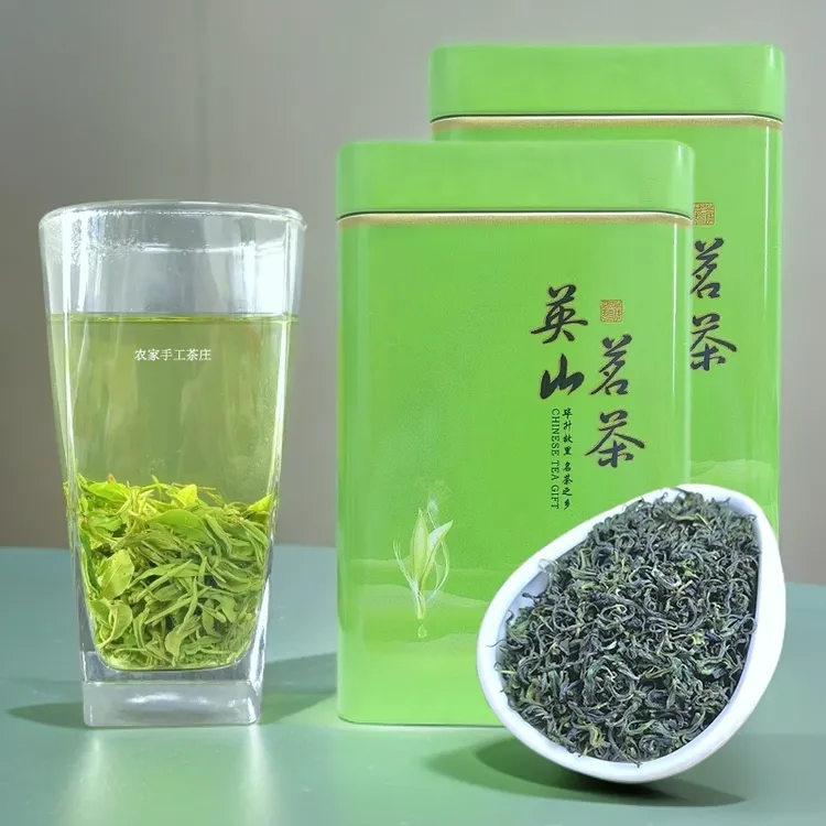 湖北英山云雾绿茶2025新茶浓香型炒青明前高山绿茶手工茶毛尖春茶