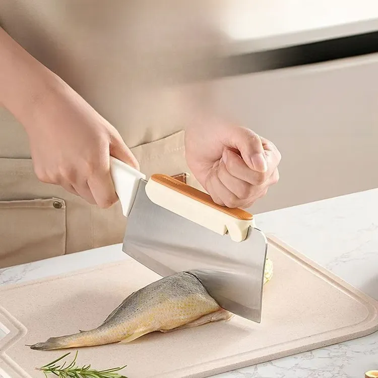 切菜磨刀二合一多功能家用护手保护套轻松磨刀锋利刀背护手器