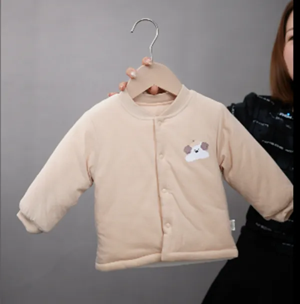 婴幼儿男女宝宝120克棉衣棉袄棉服加厚百搭纯棉秋冬外套