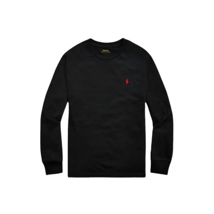 POLO RALPH LAUREN拉夫劳伦 长袖圆领纯色休闲T恤 323843804