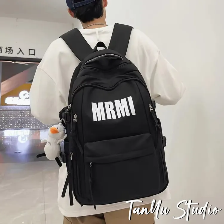 探屿书包男生初中生大容量高中学生四五六年级高颜值男款双肩背包