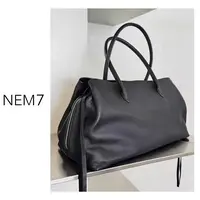NEM7 小众设计tote包头层牛皮简约高级大容量通勤百搭包