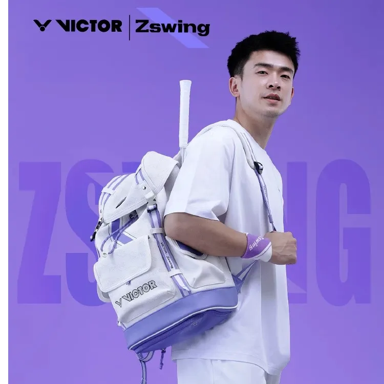 VICTOR威克多BR5056ZSW羽毛球双肩包胜利郑思维系列时尚多功能包