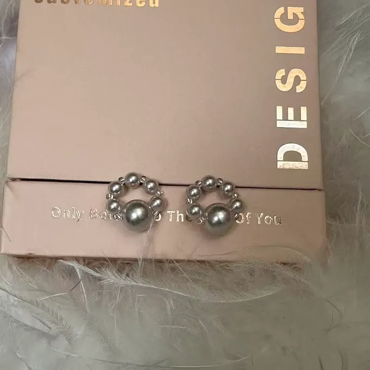 925银耳饰 s925纯银曼塔猫猫耳环时尚甜美