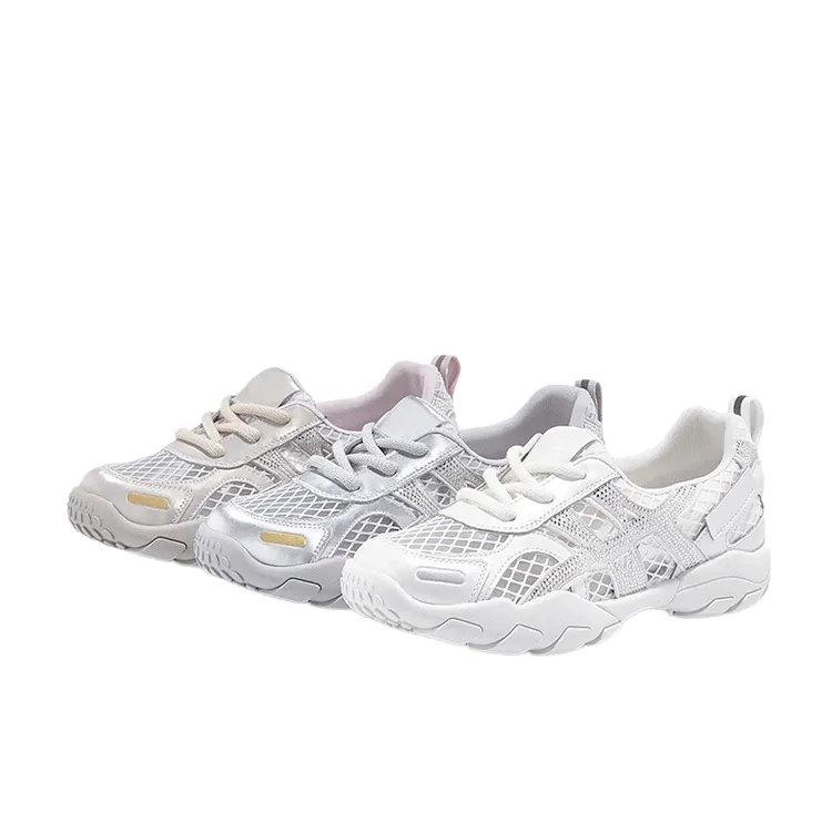 2025夏季新款舒适透气时尚百搭休闲女鞋洋气显瘦超软阿甘鞋女低帮