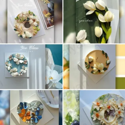 【DTM专属】多样式刮花小蛋糕课程