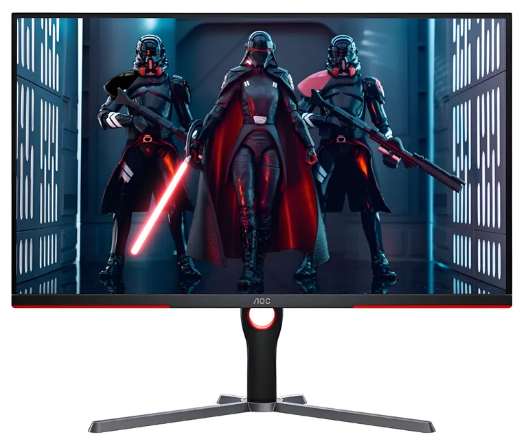 9新 AOC 冠捷32寸2K165高刷直面制图渲染电竞吃鸡显示屏显示器