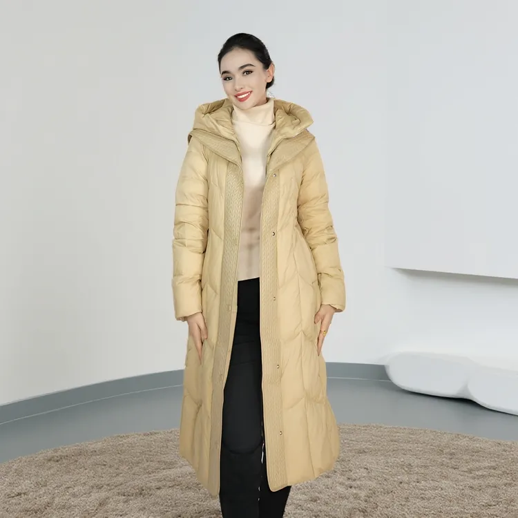 【UMIDA】连帽休闲长款外套