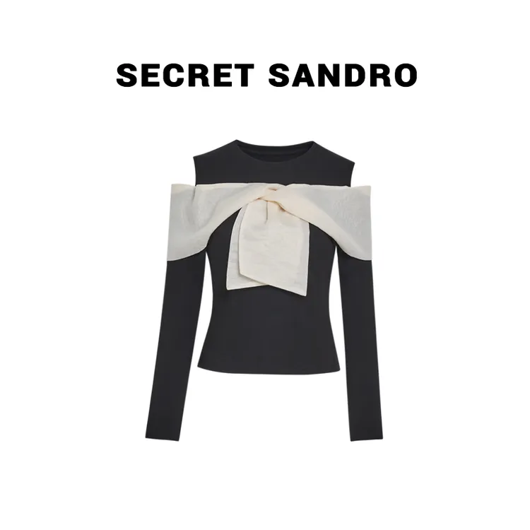 【韩佳人】Secret Sandro 楚楚 上衣 S25293011Q
