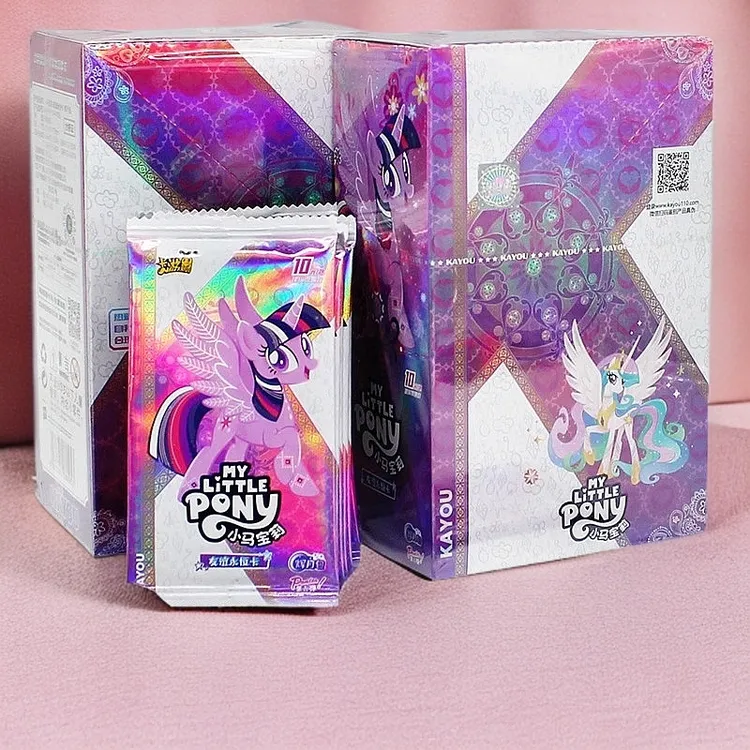 辉月6/盲盒/小马宝莉卡片整盒/黑背/卡位/卡牌谷子礼盒/小马宝莉