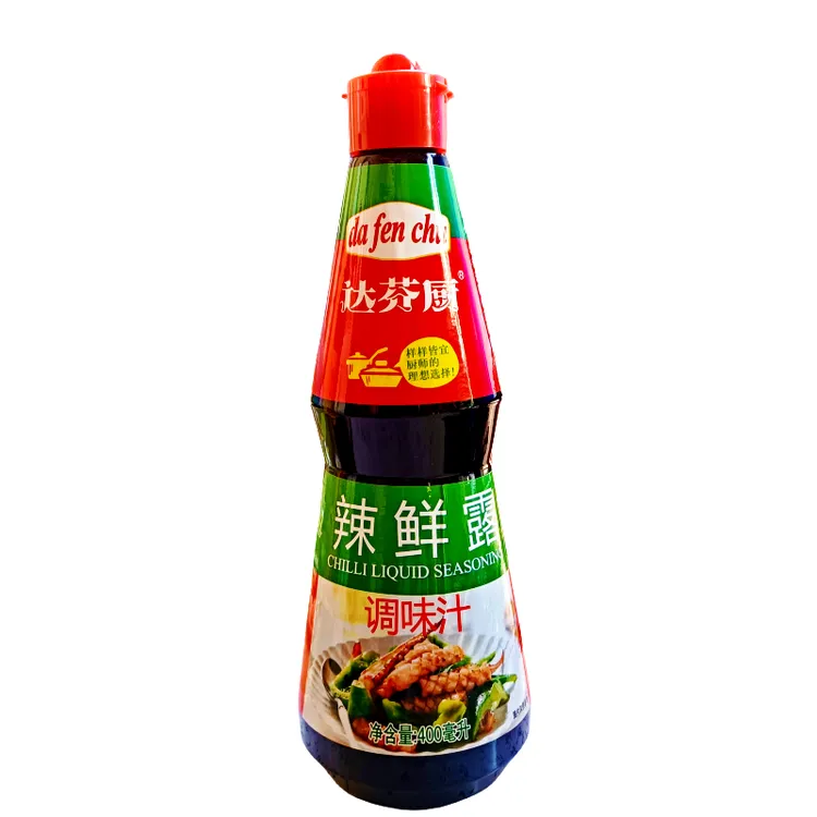 达芬厨辣鲜露400ml凉拌热炒调味料鲜辣适中正品正宗家用