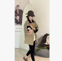 【秋日来信】秋季新款韩系休闲宽松简约基础百搭洋气显瘦牛仔上衣