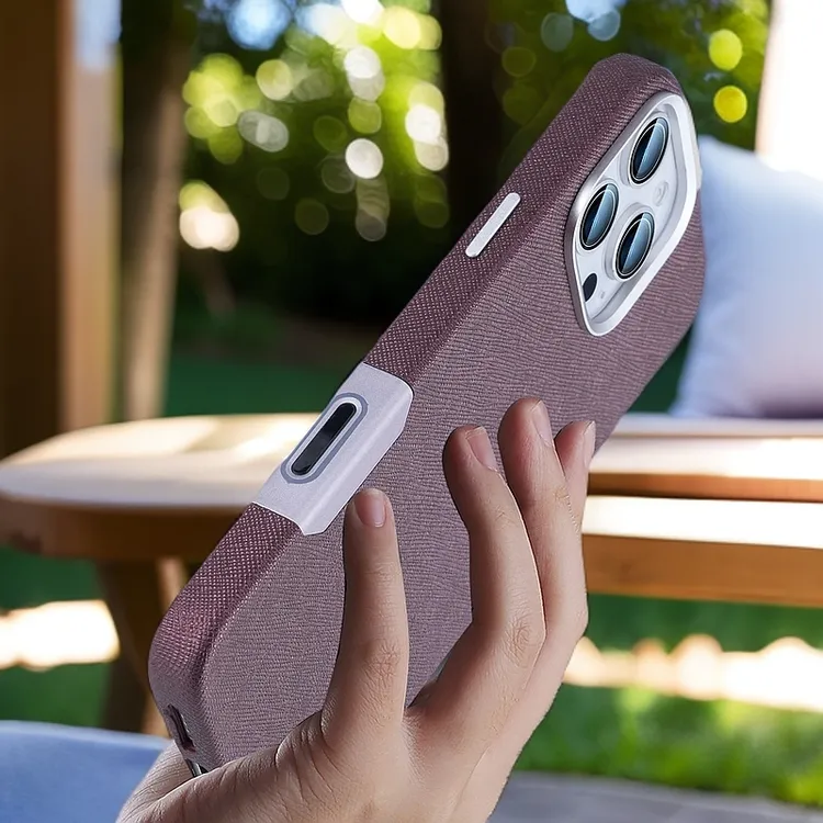 苹果16/15/14手机壳磁吸金丝带AI拍摄按键抗指纹适用iphone16皮套