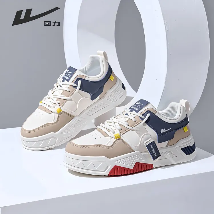 回力男鞋板鞋男款2025新款秋季潮流百搭棉运动鞋厚底低帮休闲鞋