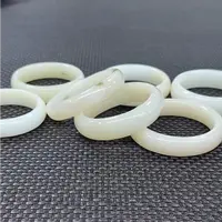 【老郑家】和田玉手镯一支 (多样性发1件) 微白花