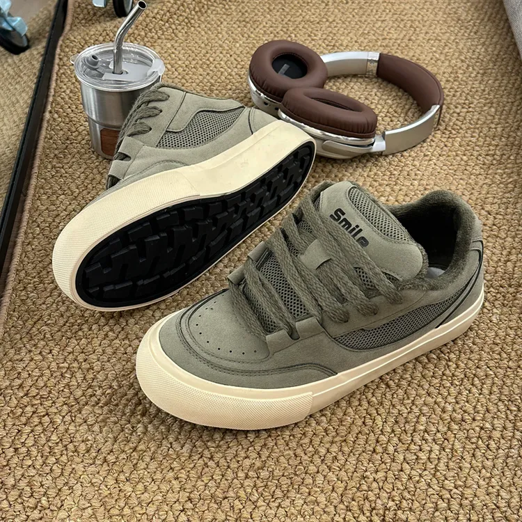 2025新款冬季加绒二棉男鞋开车痞帅加厚保暖棉鞋小众豹纹男款鞋子